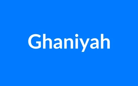Ghaniyah नाम का मतलब | Ghaniyah Name Meaning in Hindi