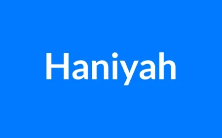 Haniyah नाम का मतलब | Haniyah Name Meaning in Hindi