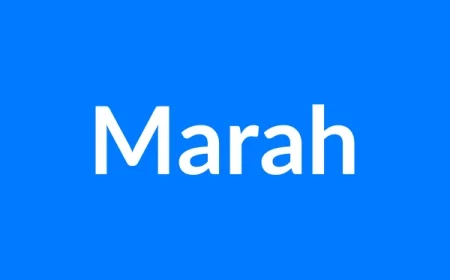 Marah नाम का मतलब | Marah Name Meaning in Hindi
