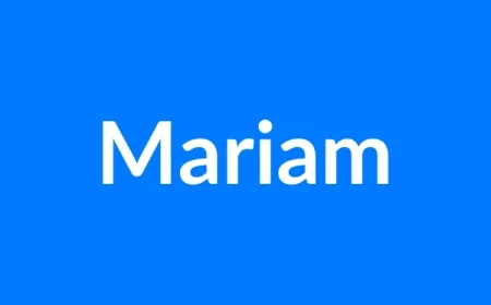 Mariam नाम का मतलब | Mariam Name Meaning in Hindi