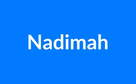 Nadimah नाम का मतलब | Nadimah Name Meaning in Hindi
