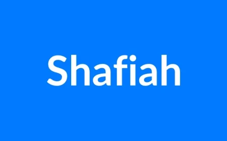 Shafiah नाम का मतलब | Shafiah Name Meaning in Hindi