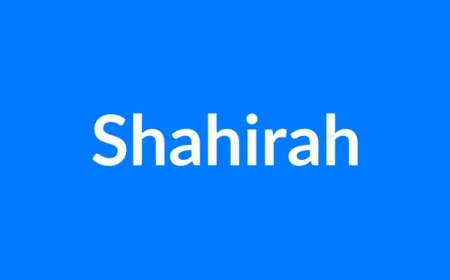 Shahirah नाम का मतलब | Shahirah Name Meaning in Hindi