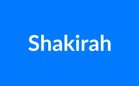 Shakirah नाम का मतलब | Shakirah Name Meaning in Hindi
