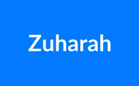 Zuharah नाम का मतलब | Zuharah Name Meaning in Hindi