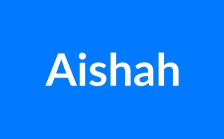 Aishah Name Meaning | Islamic Girl Name