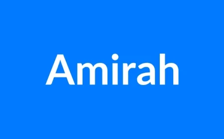 Amirah Name Meaning | Islamic Girl Name