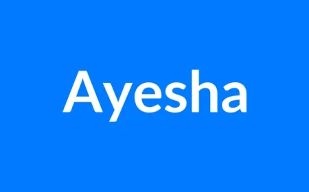 Ayesha Name Meaning | Islamic Girl Name