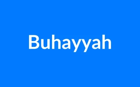 Buhayyah Name Meaning | Islamic Girl Name