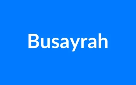 Busayrah Name Meaning | Islamic Girl Name