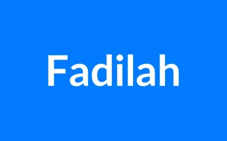Fadilah Name Meaning | Islamic Girl Name