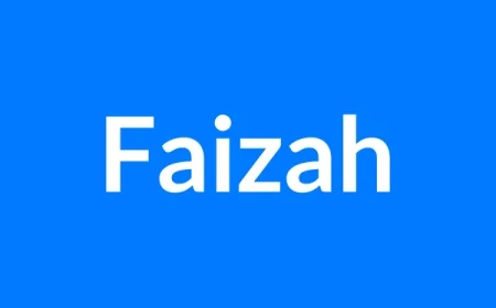 Faizah Name Meaning | Islamic Girl Name