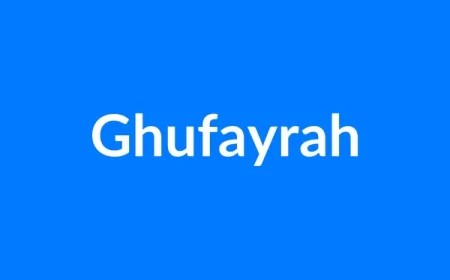 Ghufayrah Name Meaning | Islamic Girl Name