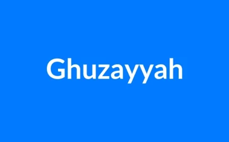 Ghuzayyah Name Meaning | Islamic Girl Name