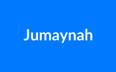 Jumaynah Name Meaning | Islamic Girl Name