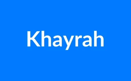 Khayrah Name Meaning | Islamic Girl Name