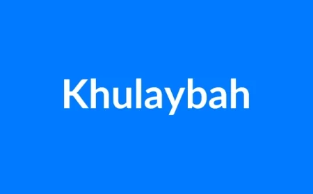 Khulaybah Name Meaning | Islamic Girl Name