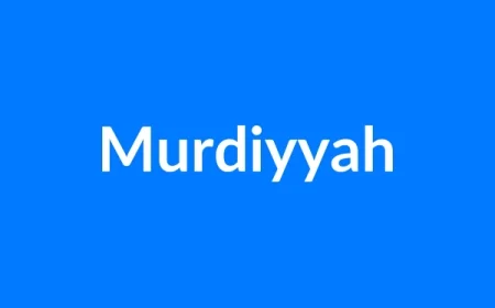 Murdiyyah Name Meaning | Islamic Girl Name