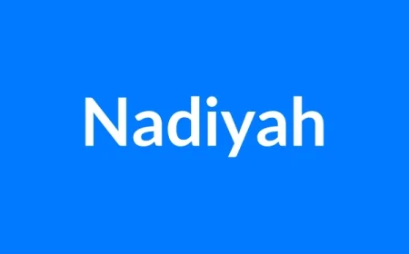 Nadiyah Name Meaning | Islamic Girl Name