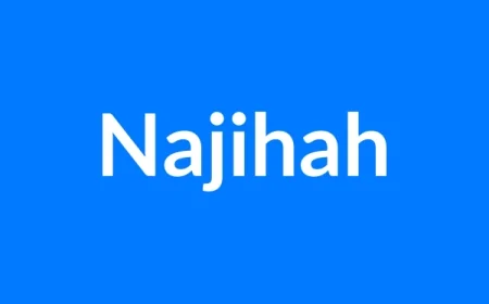 Najihah Name Meaning | Islamic Girl Name