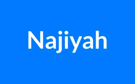 Najiyah Name Meaning | Islamic Girl Name