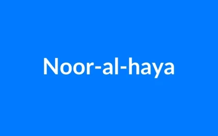 Noor-al-haya Name Meaning | Islamic Girl Name