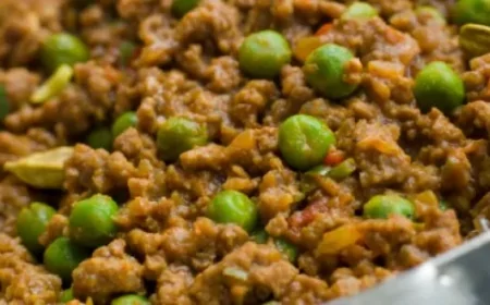 कीमा मटर