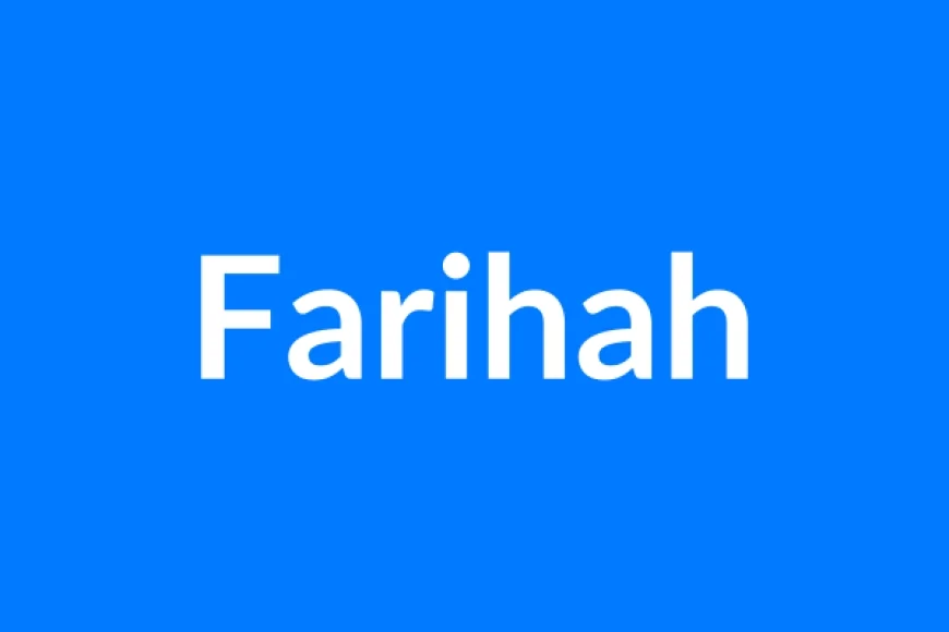 Farihah नाम का मतलब | Farihah Name Meaning in Hindi