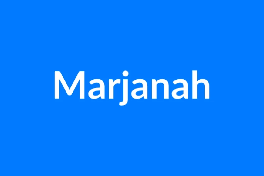 Marjanah नाम का मतलब | Marjanah Name Meaning in Hindi