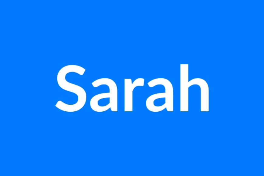 Sarah नाम का मतलब | Sarah Name Meaning in Hindi