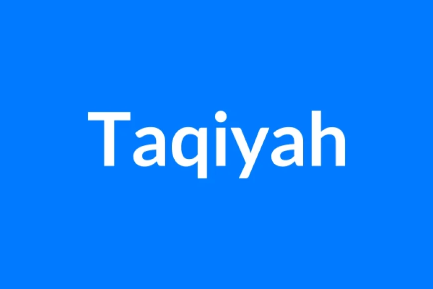 Taqiyah नाम का मतलब | Taqiyah Name Meaning in Hindi