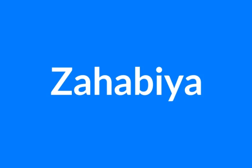 Zahabiya नाम का मतलब | Zahabiya Name Meaning in Hindi