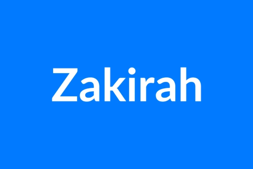 Zakirah नाम का मतलब | Zakirah Name Meaning in Hindi