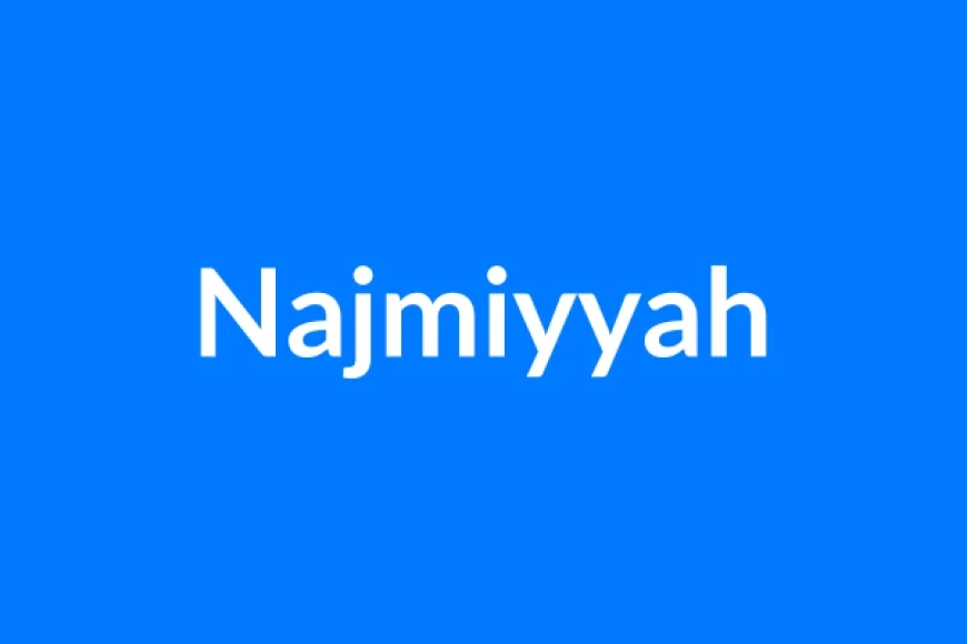 Najmiyyah Name Meaning | Islamic Girl Name