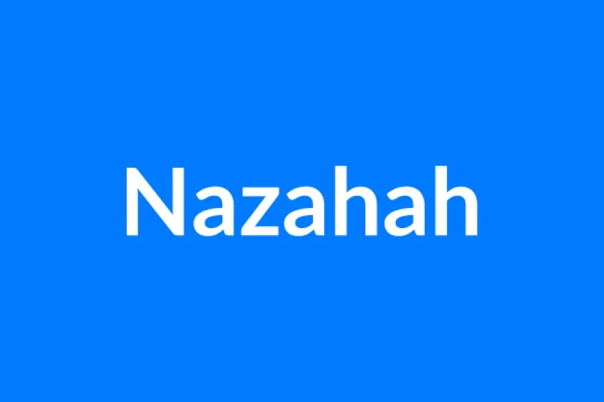 Nazahah Name Meaning | Islamic Girl Name