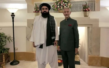 अफगानिस्तान के विदेश मंत्री अमीर खान मुत्तकी की भारत यात्रा: रिश्तों का नया दौर और 2021 की पुरानी यादें