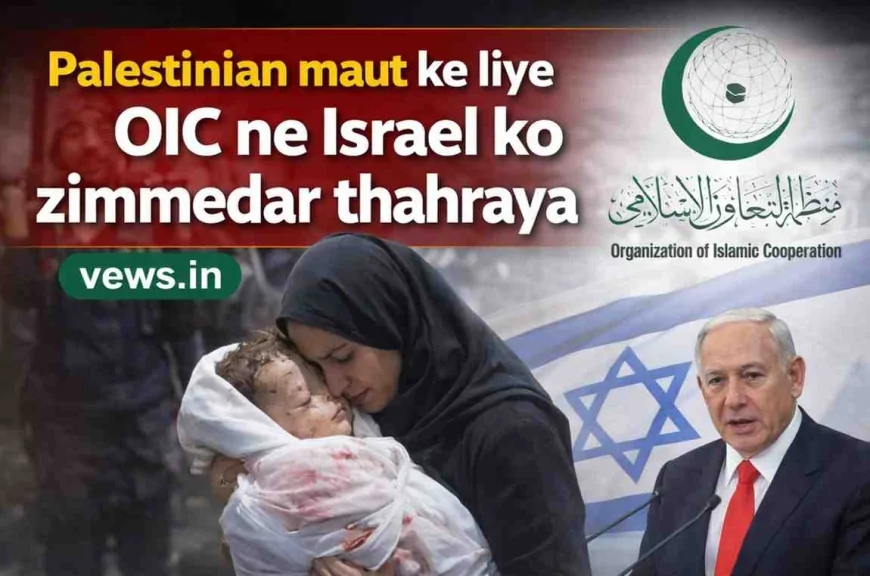 OIC ने गाज़ा में इज़राइली हमले की कड़ी निंदा की, अंतरराष्ट्रीय हस्तक्षेप की मांग