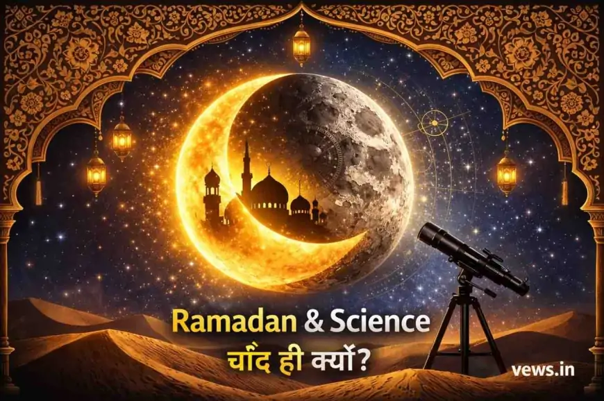 Ramadan 2026: रमजान और चाँद | आखिर चाँद देखकर ही क्यों शुरू होता है यह पवित्र महीना? | विज्ञान और धर्म