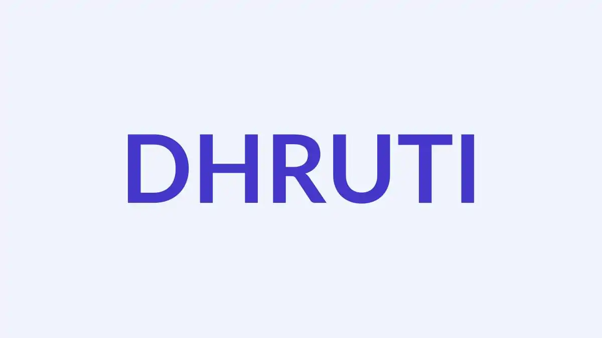 धृति नाम का अर्थ, उत्पत्ति और व्यक्तित्व | Dhruti Meaning, Origin & Personality