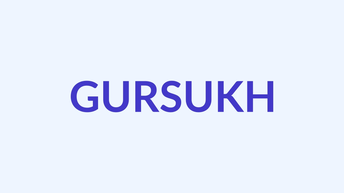 गुरसुख नाम का अर्थ, उत्पत्ति और व्यक्तित्व | Sikh Girl Name Gursukh