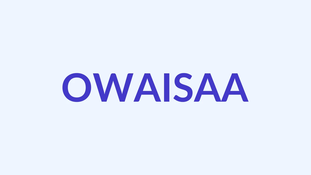 ओवैसा Name Meaning