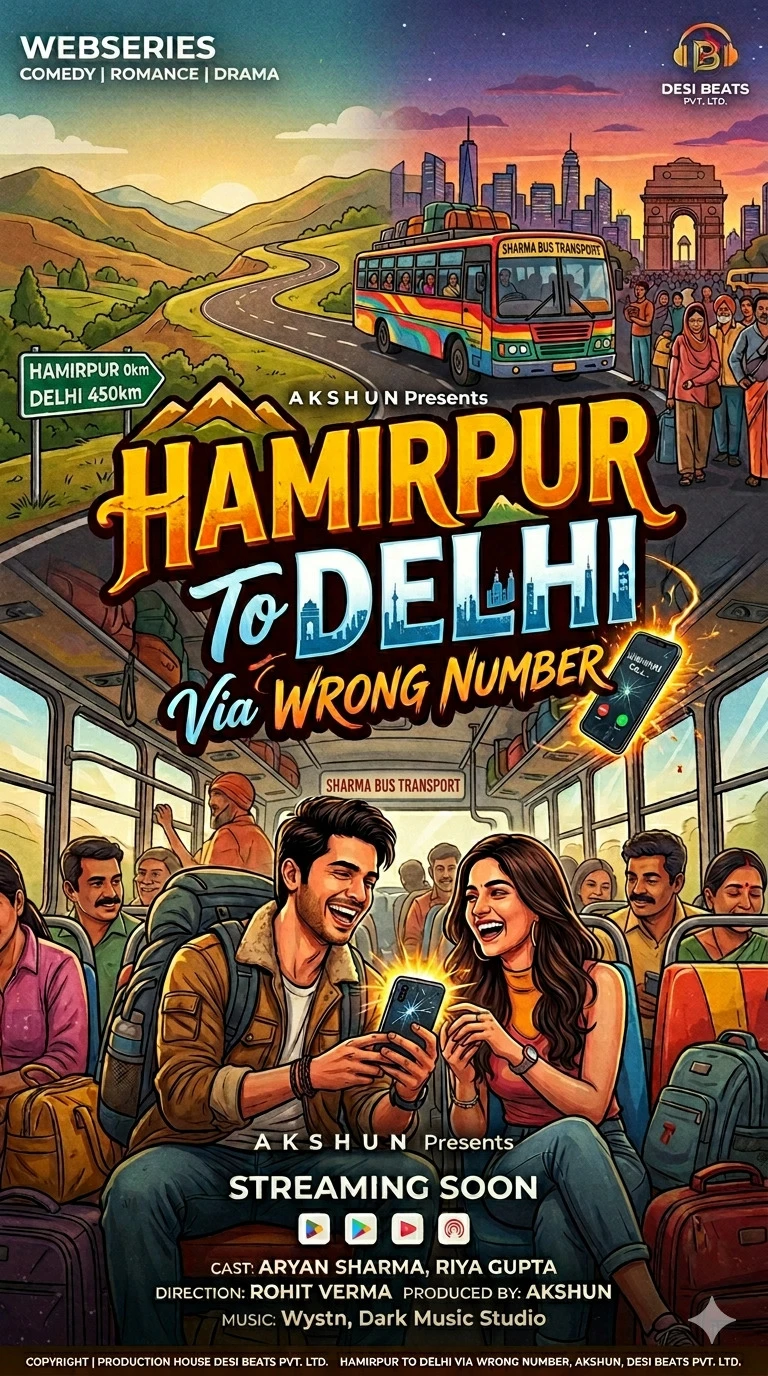 Hamirpur Se Delhi Via Wrong Number': A New Rom-Com Web Series Begins Filming