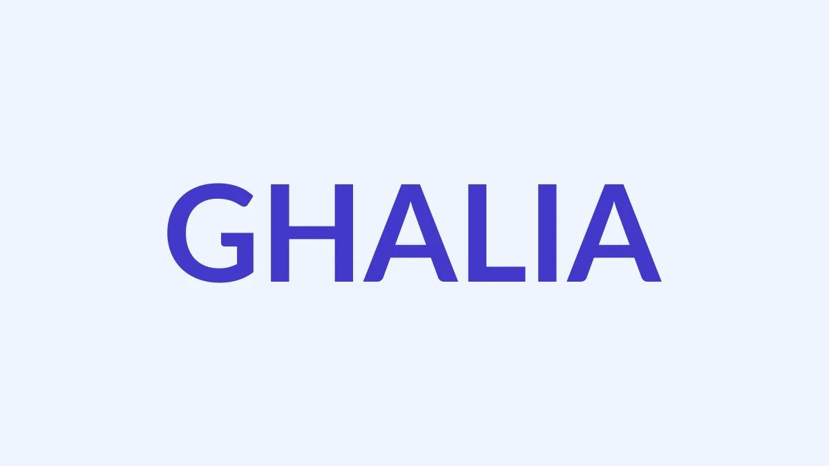 घालिया Name Meaning