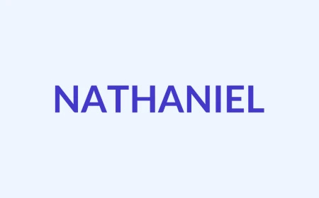 नथानिएल Name Meaning