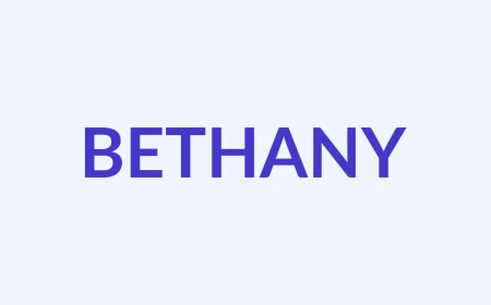 बेथानी Name Meaning