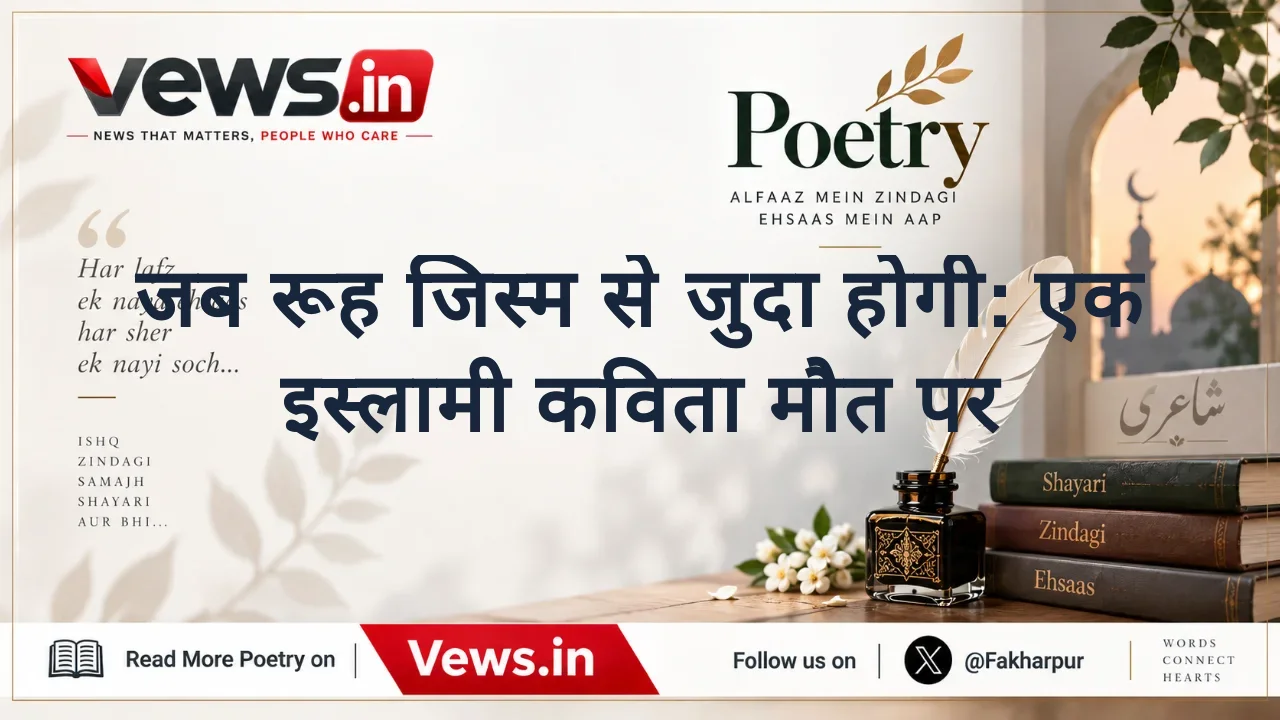 जब रूह जिस्म से जुदा होगी: एक इस्लामी कविता मौत पर