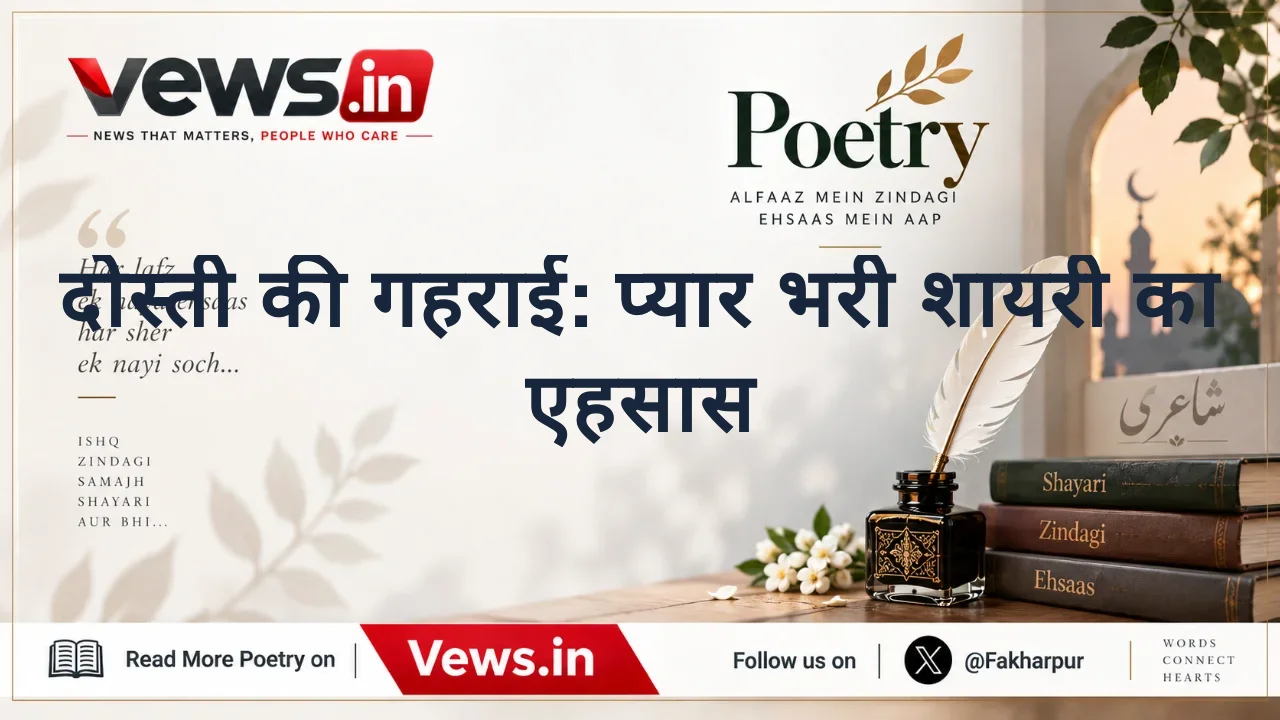 दोस्ती की गहराई: प्यार भरी शायरी का एहसास
