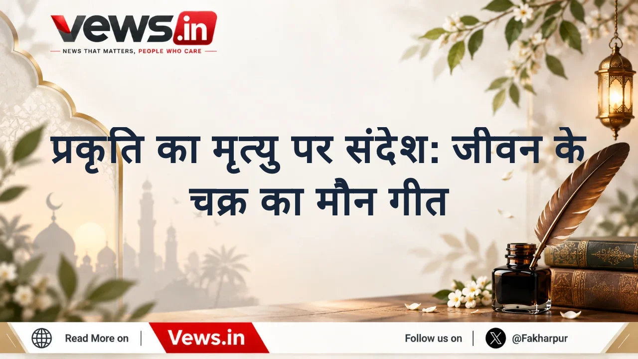 प्रकृति का मृत्यु पर संदेश: जीवन के चक्र का मौन गीत