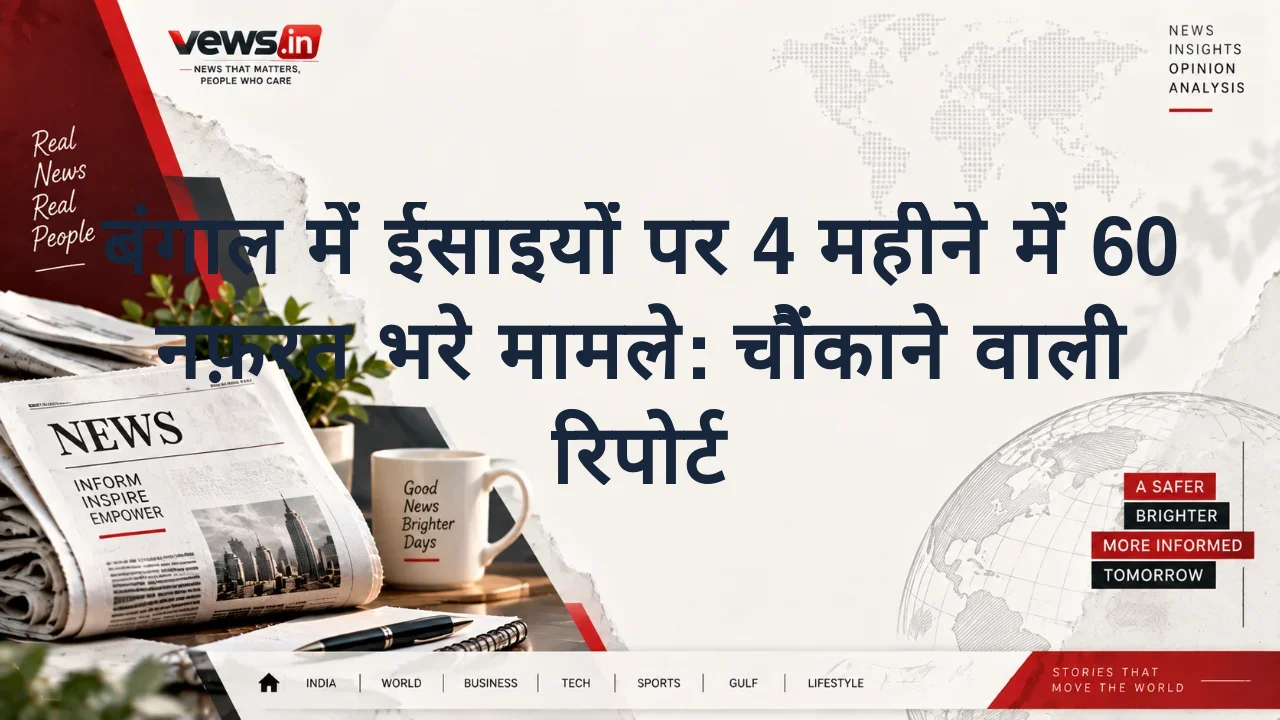 बंगाल में ईसाइयों पर 4 महीने में 60 नफ़रत भरे मामले: चौंकाने वाली रिपोर्ट