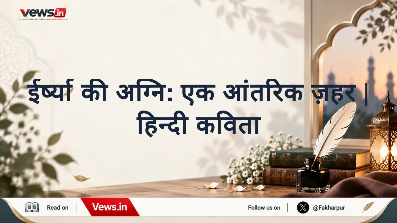 ईर्ष्या की अग्नि: एक आंतरिक ज़हर | हिन्दी कविता